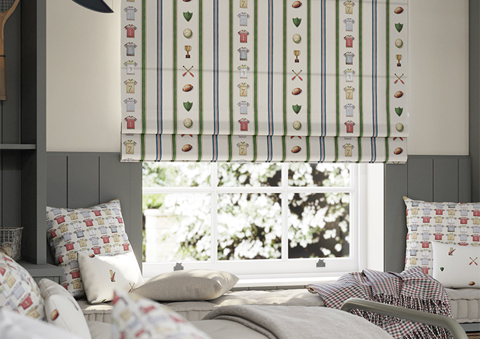 Practically Prefect, Line Captain - Twist&Fit Roman Blind - Image 5